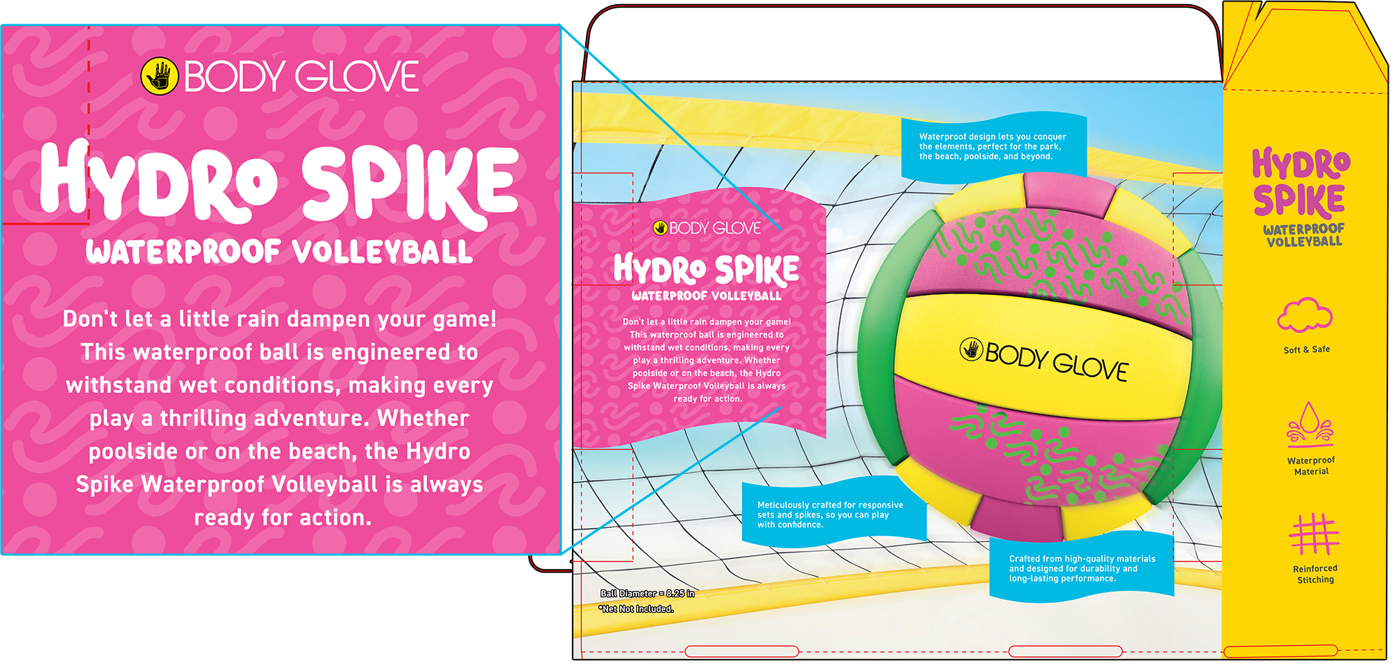 Body Glove packaging